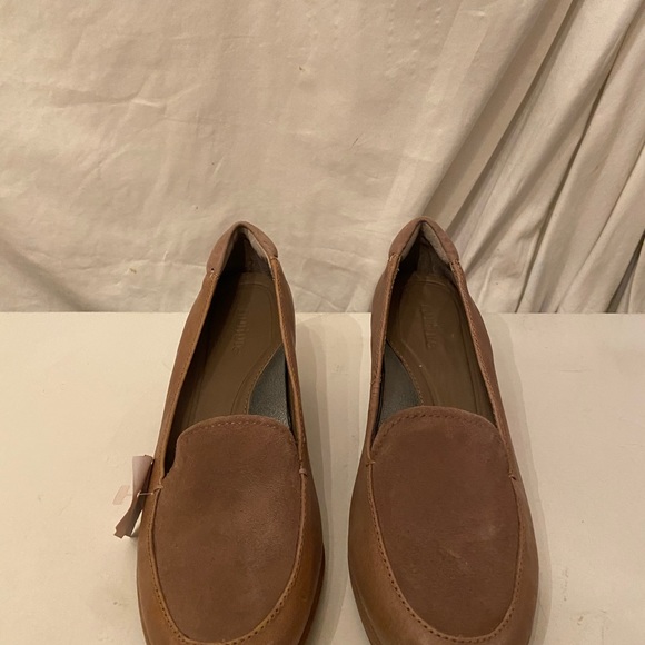 Nurture by Lamaze tan leather wedge shoes NWT - Picture 2 of 7